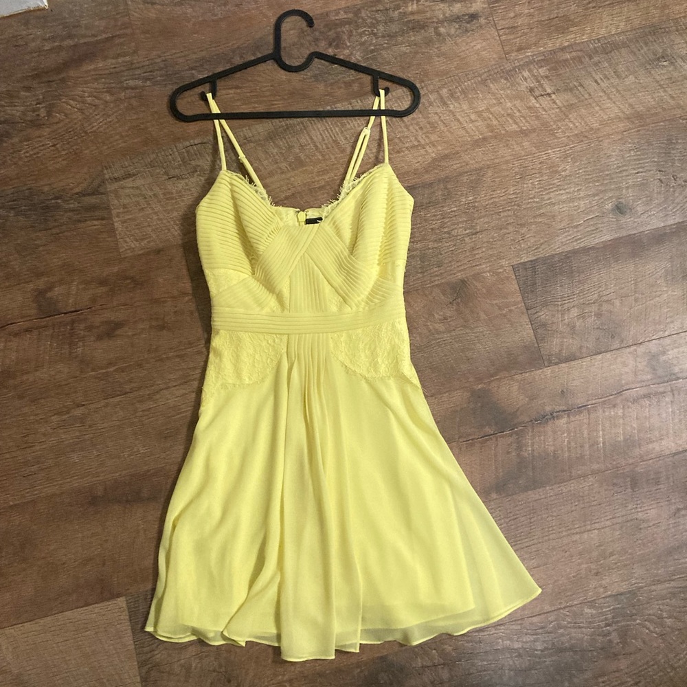 BCBG Yellow Dress